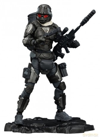 Dark Source Steel Ride Corps Action Figure Sniper Cinder 8 cm