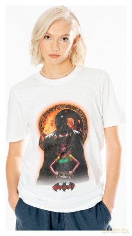 DC Comics T-Shirt Batman Anime Moon Size S