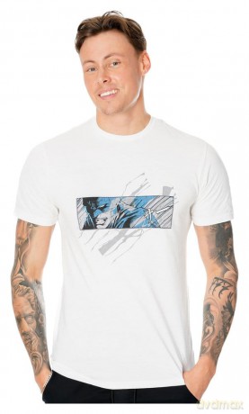 DC Comics T-Shirt Batman Manga Rip Size XL