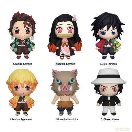 Demon Slayer: Kimetsu no Yaiba 3D 3D Magnets Series 1