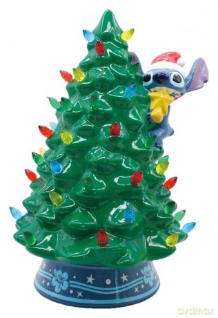 Disney Ceramic Christmas Tree with Lights Stitch 30 cm