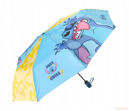 Parasolka Disney Stitch Automatyczna Mała dla dzieci 30 cm z pokrowcem