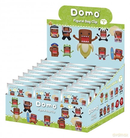 Domo-kun 3D PVC Bag Clips Series 1