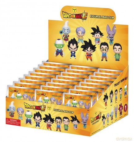 Dragon Ball Super 3D PVC Bag Clips Series 1