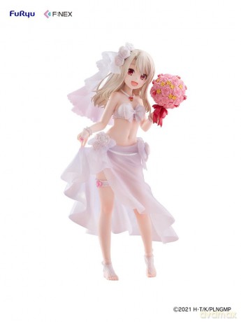 Fate/kaleid liner Prisma Illya: Licht - The Nameless Girl F:NEX PVC Figure 1/7 Illyasviel von Einzbern Wedding Swimsuit Ver. 21 cm