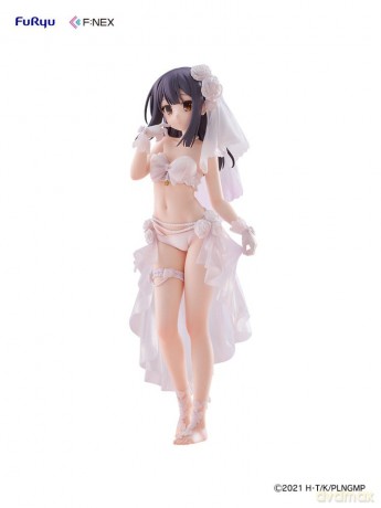 Fate/kaleid liner Prisma Illya: Licht - The Nameless Girl F:NEX PVC Figure 1/7 Miyu Edelfelt Wedding Swimsuit Ver. 21 cm