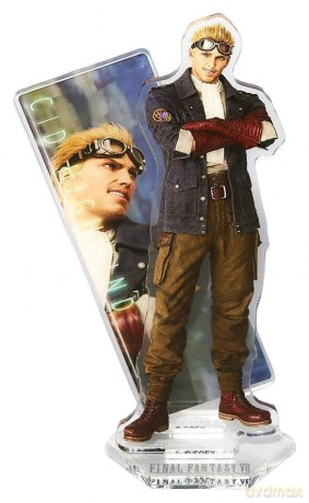 Final Fantasy VII Rebirth Acrylic Stand Cid Highwind 14 cm