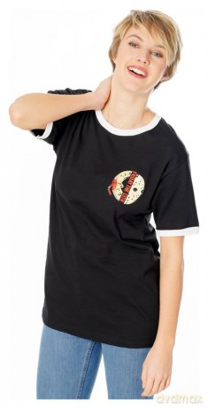 Friday the 13th T-Shirt Life Ring Mask Reverse Size M