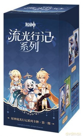 Genshin Impact Trading Card Game Journey of Light Blind Box Display (18) Chinese Version
