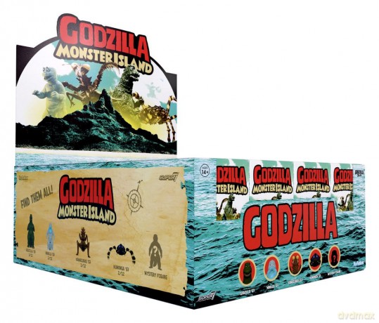 Godzilla Toho (Monster Island) Action Figure Wave 13 Blind Box