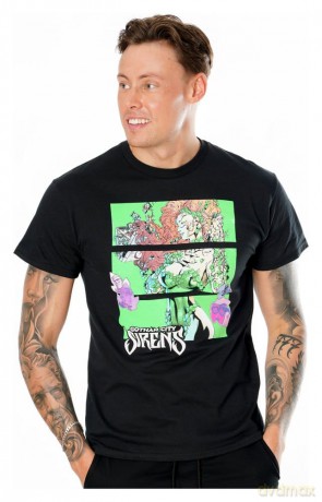 Gotham City Sirens T-Shirt Poison Ivy Sirens Cash Black Size S