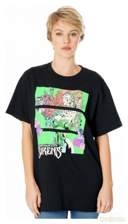 Gotham City Sirens T-Shirt Poison Ivy Sirens Cash Black Size XL
