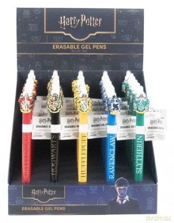 Harry Potter Erasable Gel Pen Houses