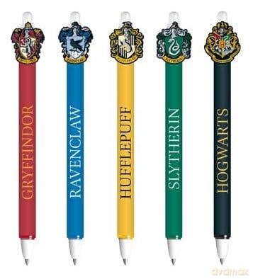 Harry Potter Erasable Gel Pen Houses
