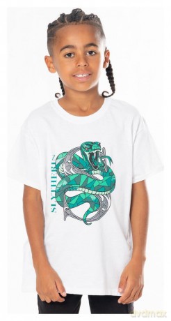 Harry Potter Kids T-Shirt Slytherin Mosaic Size 7-8