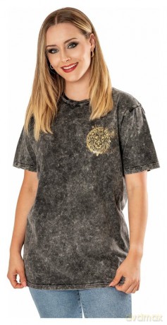 Harry Potter T-Shirt Acid Wash Gryffindor Size L