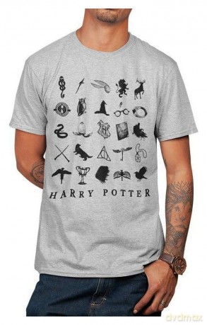 Harry Potter T-Shirt Icons Size XXL
