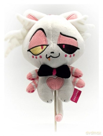Hazbin Hotel Keychain Plush Angel Dust Kitty 13 cm