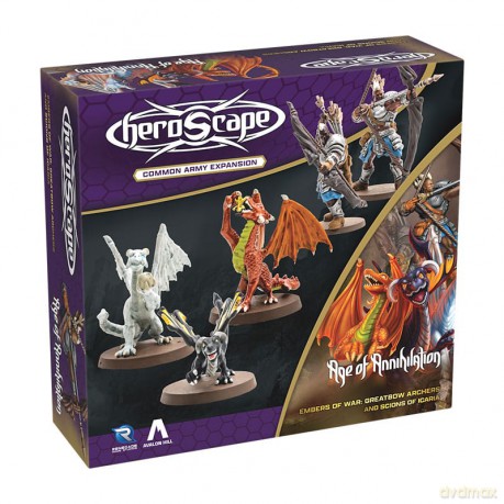 Heroscape Army Expansion Embers of War: Greatbow Archers and Scions of Icaria English Version