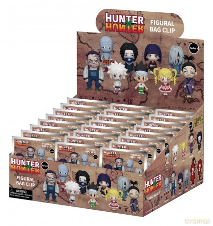 Hunter x Hunter 3D PVC Bag Clips Series 3