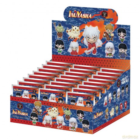 InuYasha 3D Foam Bag Clips Series 2