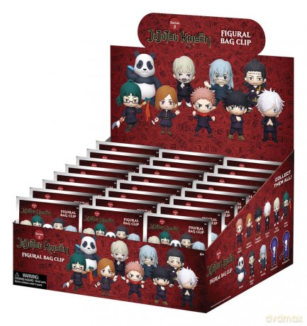 Jujutsu Kaisen 3D PVC Bag Clips Series 2