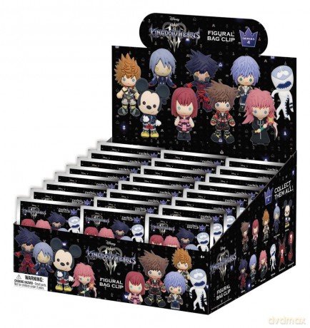 Kingdom Hearts 3D PVC Bag Clips Series 4