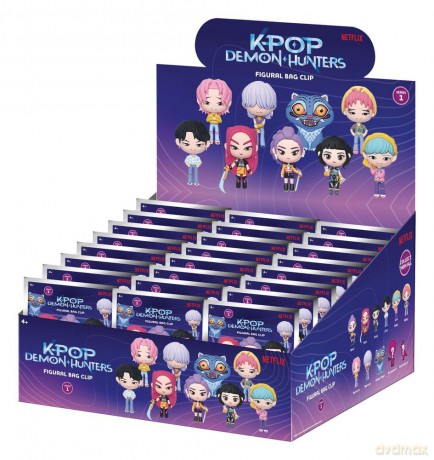 K-Pop Demon Hunter 3D PVC Bag Clips Series 1