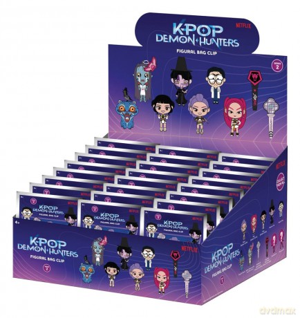 KPop Demon Hunters 3D PVC Bag Clips Series 2