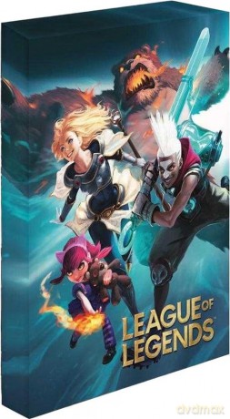 League of Legends Canvas Print with light Fight for Glory