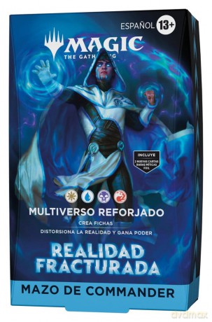 Magic the Gathering Realidad fracturada Commander Deck Multiverse Reforged spanish