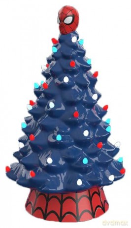 Marvel Ceramic Christmas Tree with Lights Spider-Man 23 cm