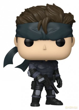 Metal Gear Solid POP! Games Vinyl Figure Solid Snake 9 cm