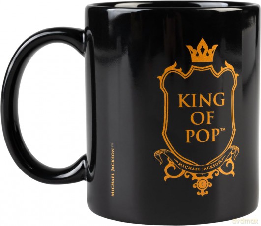 Michael Jackson Kubek King of Pop Black 350 ml