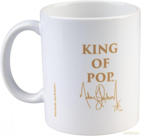 Michael Jackson Kubek King of Pop White 350 ml