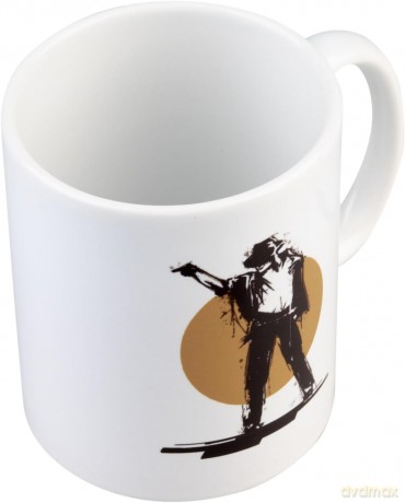 Michael Jackson Kubek King of Pop White 350 ml