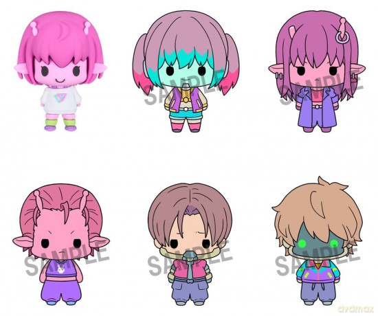Milky Subway Chokorin Collection Mini Figures The Galactic Limited Express Blind Box