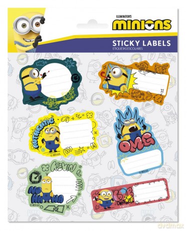 Minions Self-Adhesive Labels Premium