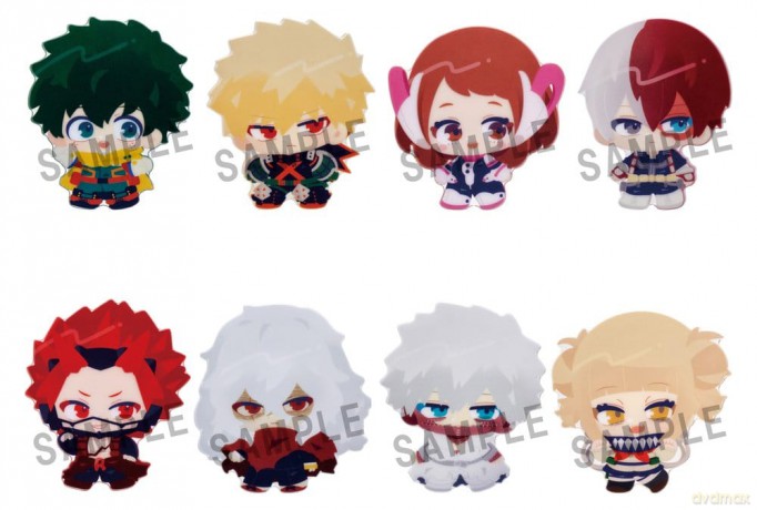 My Hero Academia Karakoro Mini Figures Clear Candy Blind Box