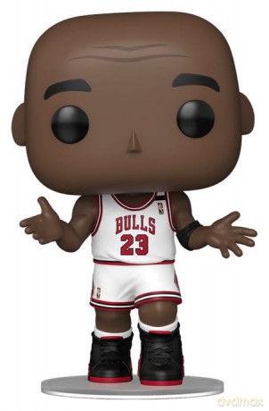 NBA POP! Sports Vinyl Figure Bulls- Michael Jordan (Shrug) 9 cm