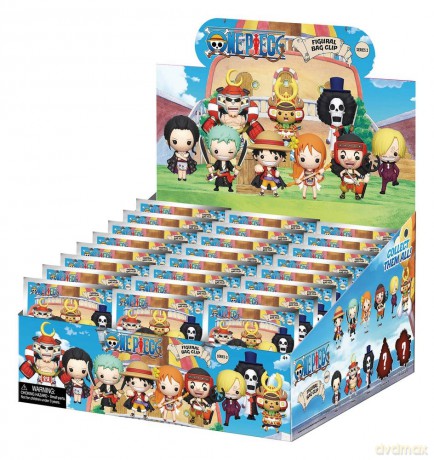 One Piece 3D PVC Bag Clips Series 2