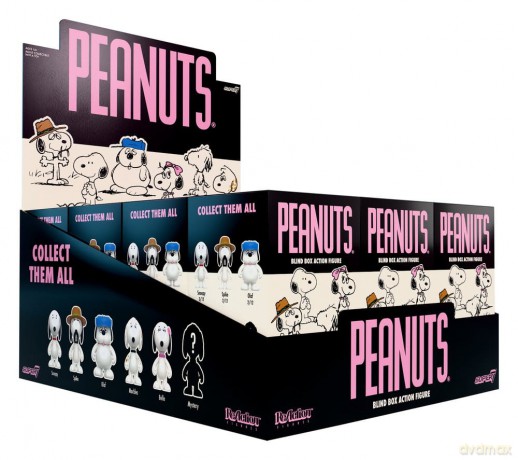 Peanuts ReAction Action Figures Snoopy's Siblings Wave 10 Blind Box 10 cm