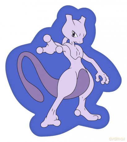 Pokemon Pillow Mewtwo 36 cm