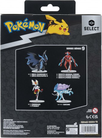 Pokemon Select Super-Articulated Figure Mega Charizard X 15 cm