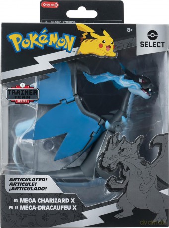 Pokemon Select Super-Articulated Figure Mega Charizard X 15 cm