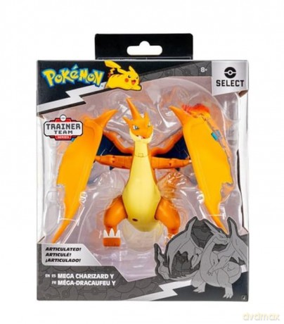 Pokemon Select Super-Articulated Figure Mega Charizard Y 15 cm