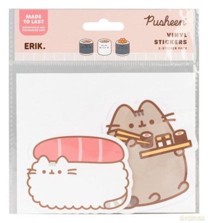 Pusheen Vinyl Stickers Sushi Roll Vol. 1 Set of 2
