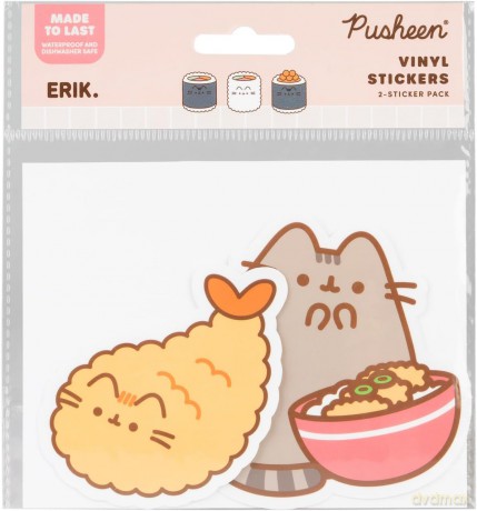 Pusheen Vinyl Stickers Sushi Roll Vol. 2 Set of 2