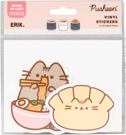 Pusheen Vinyl Stickers Sushi Roll Vol. 6 Set of 2