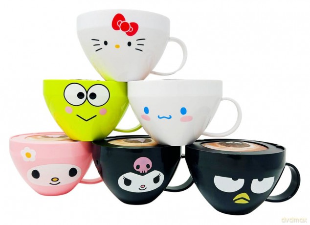 Sanrio Squishy Figures Hello Kitty Cappuccino